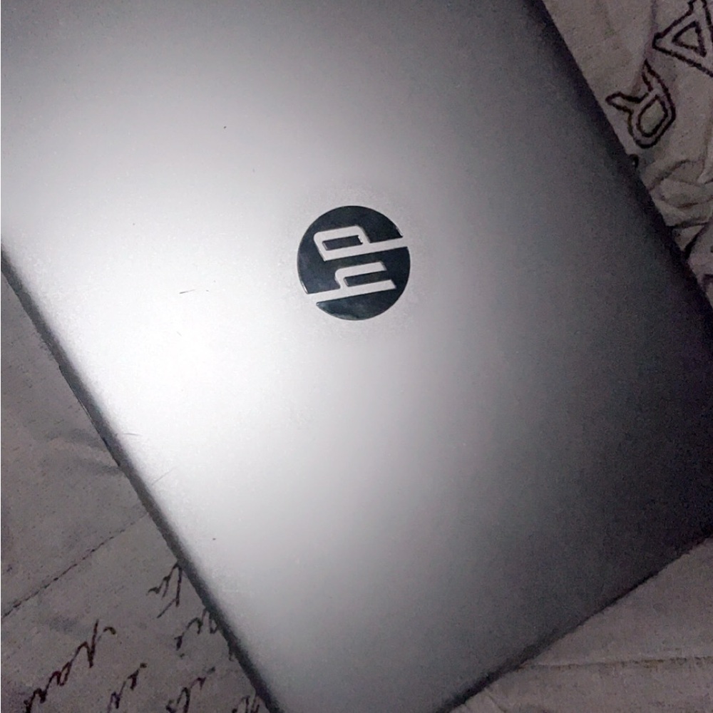 HP Sleek Gray Laptop